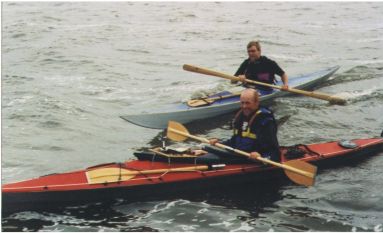 Karsten with an old new E65, Marian with the Möll